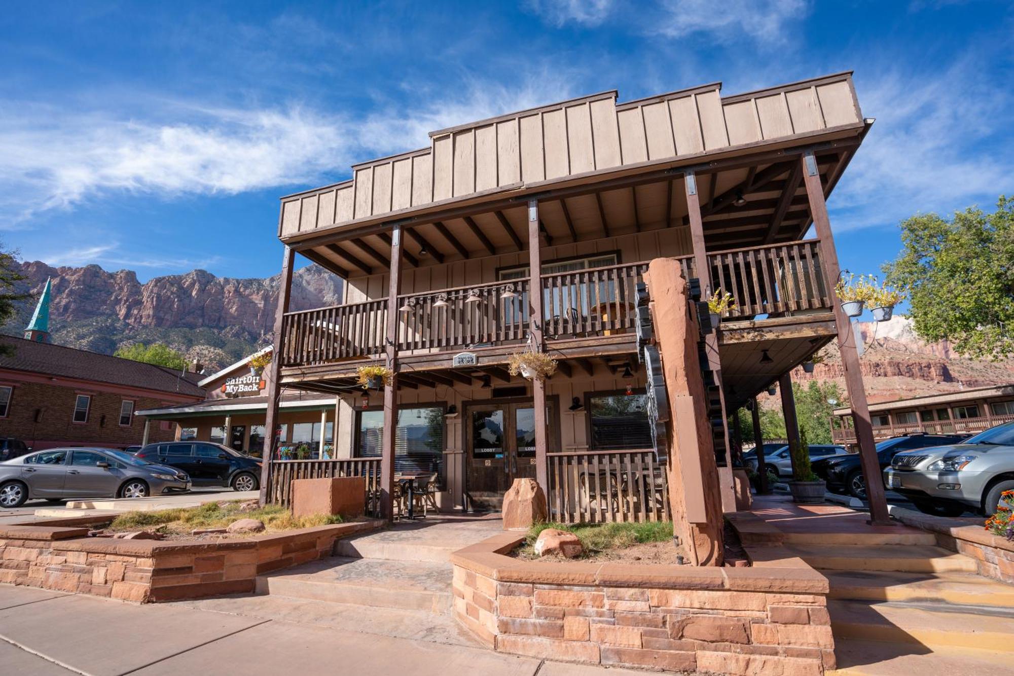 Pioneer Lodge Zion National Park-Springdale Exterior foto