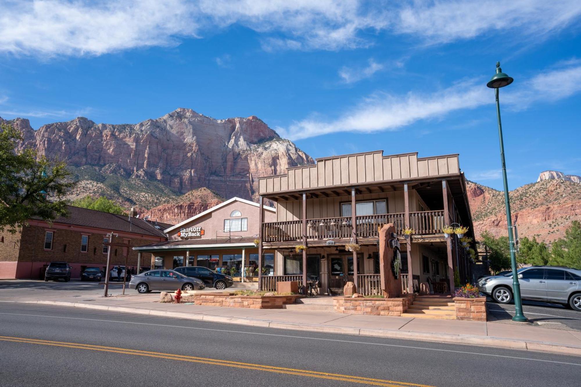 Pioneer Lodge Zion National Park-Springdale Exterior foto